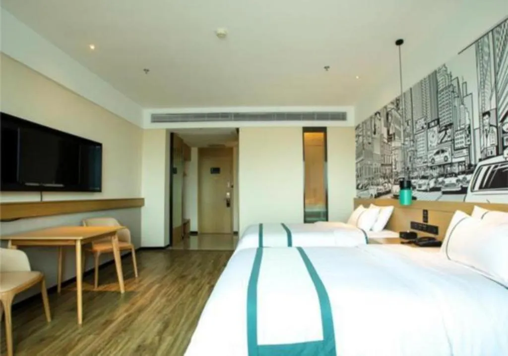 Bed in City Comfort Inn Honghu Avenue