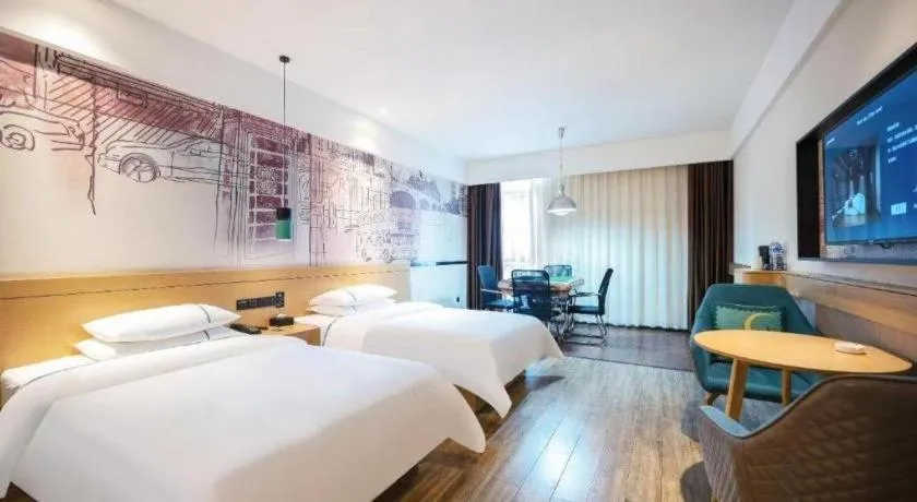 Bed in City Comfort Inn Honghu Avenue