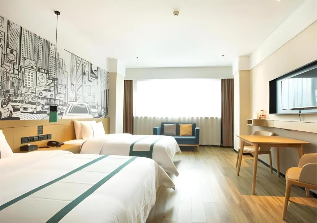 Bed in City Comfort Inn Honghu Avenue