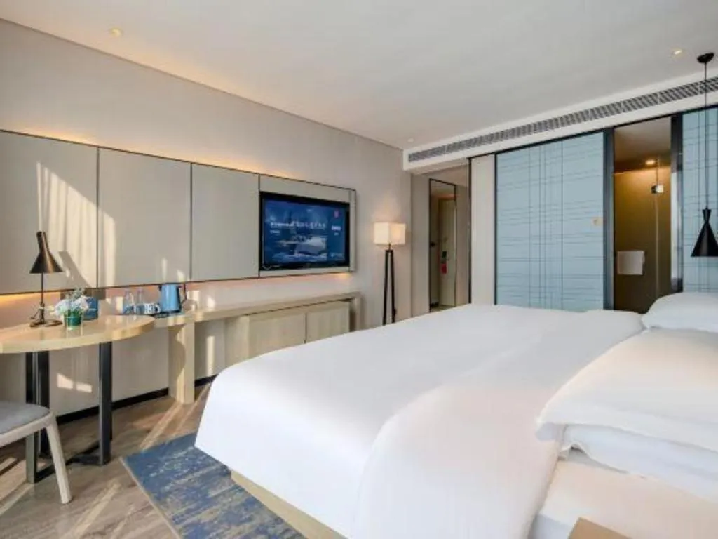 Bed in Echarm Hotel Nanning Dongge Macun Metro Station