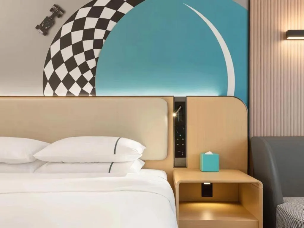 Bed in City Comfort Inn Liuzhou Luzhai Walking Street