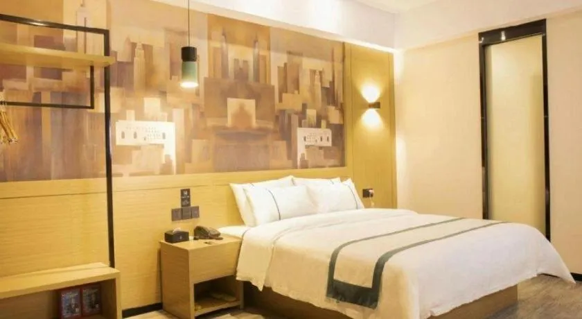 Bed in City Comfort Inn Yangjiang High-tech Zone Pinggang