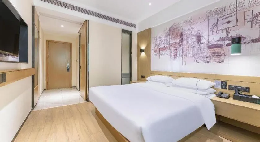 Bed in City Comfort Inn Yangjiang High-tech Zone Pinggang