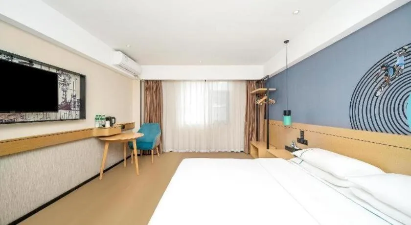 Bed in City Comfort Inn Dali High-speed Railway Station Erhai Park