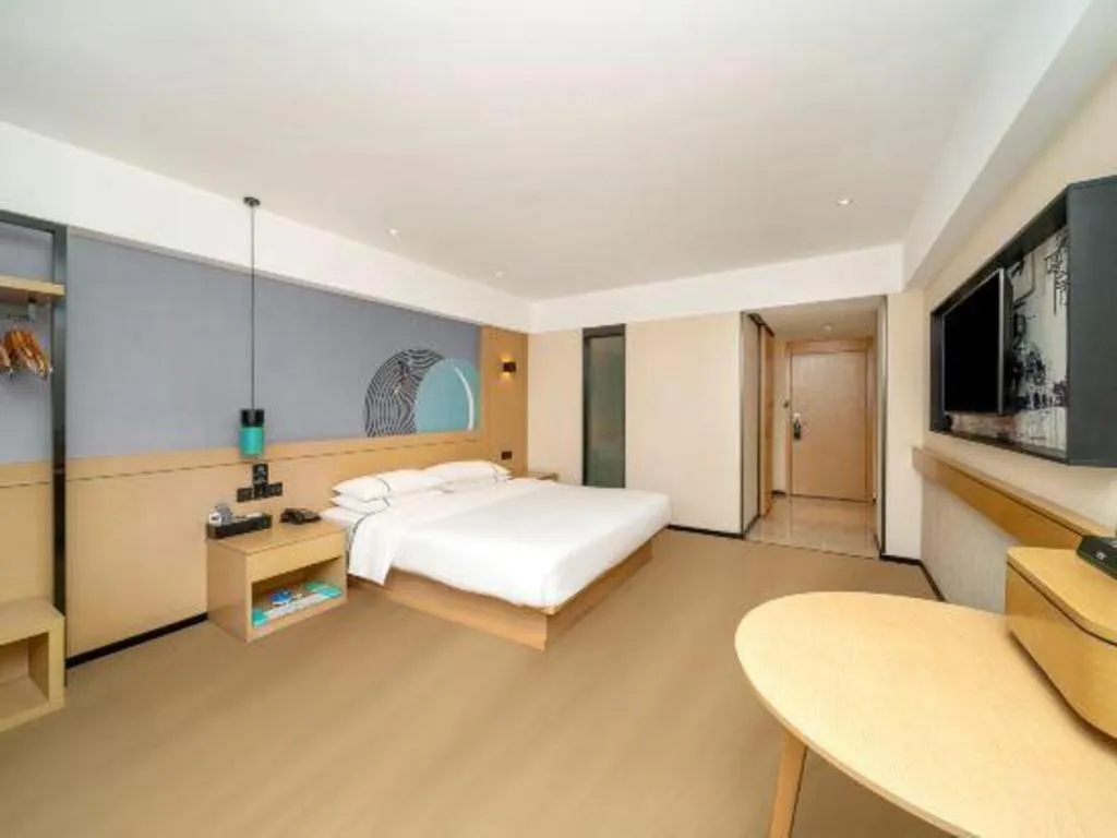 Bed in City Comfort Inn Dali High-speed Railway Station Erhai Park