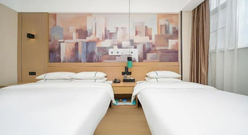 Bed in City Comfort Inn Dali High-speed Railway Station Erhai Park