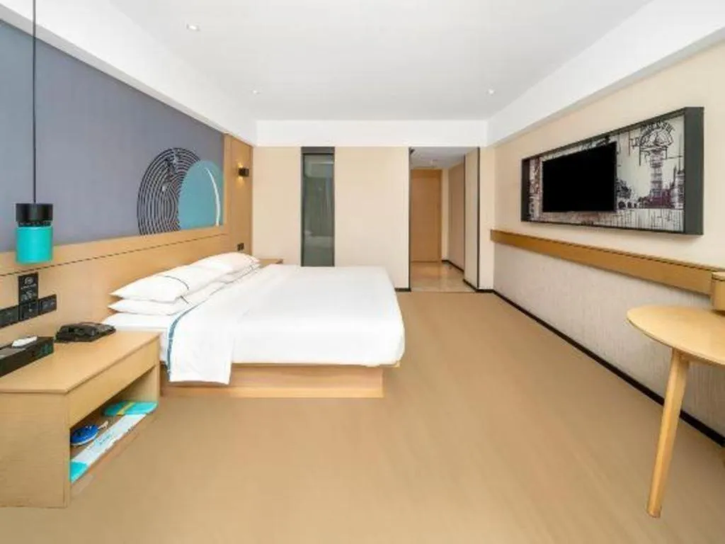 Bed in City Comfort Inn Dali High-speed Railway Station Erhai Park