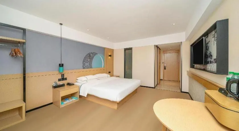 Bed in City Comfort Inn Dali High-speed Railway Station Erhai Park