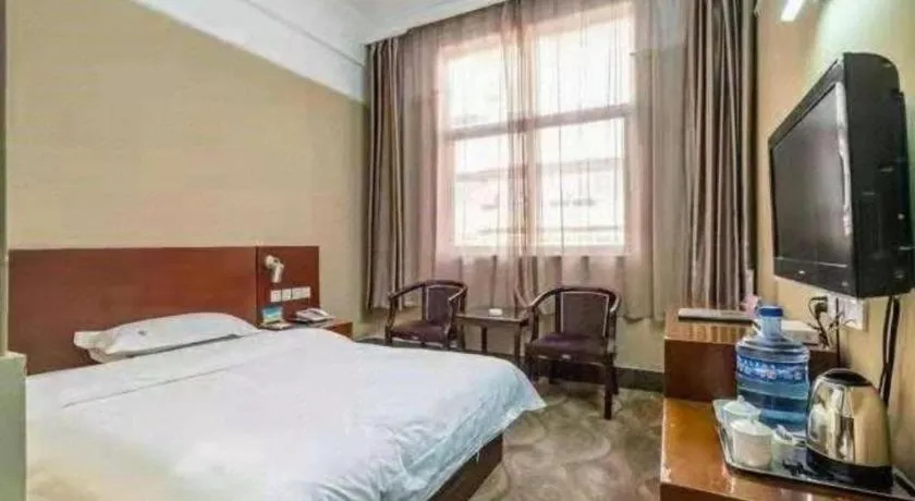 Bed in City Comfort Inn Zhaoqing Sihui Nanjiang Industrial Park