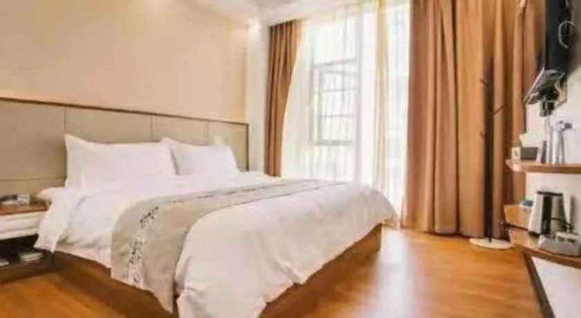 Bed in City Comfort Inn Zhaoqing Sihui Nanjiang Industrial Park
