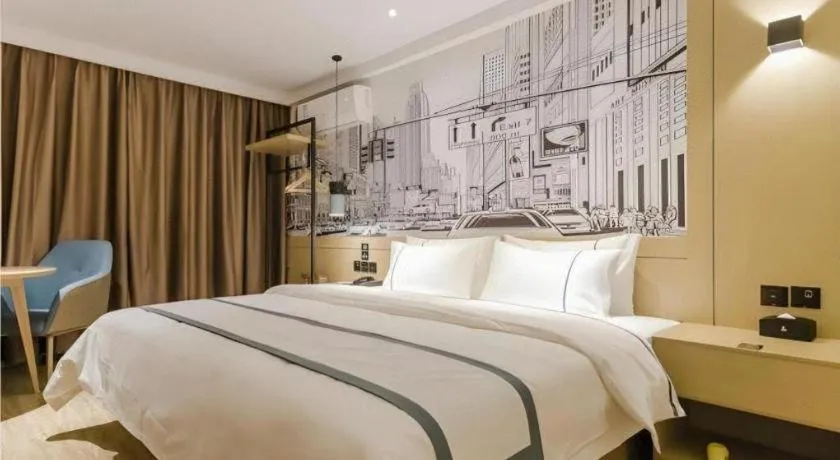 Bed in City Comfort Inn Zhaoqing Sihui Nanjiang Industrial Park