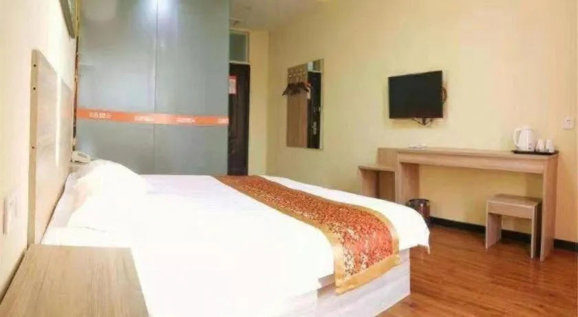 Bed in City Comfort Inn Zhaoqing Sihui Nanjiang Industrial Park