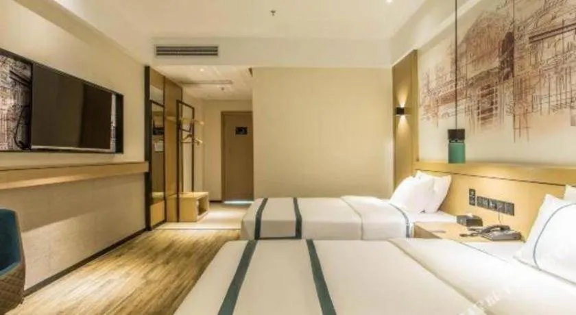 Bed in City Comfort Inn Liuzhou Liucheng