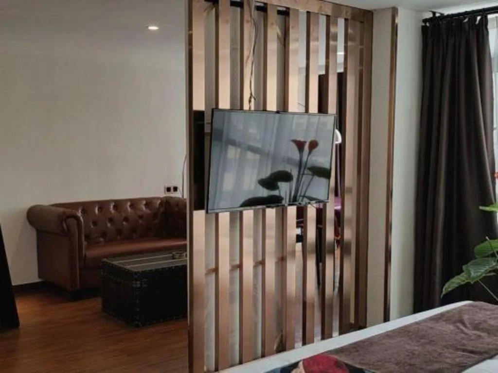 Bed in James Joyce Coffetel Guilin Railway Station Xiangbi Mountain Liangjiang Sihu Wharf