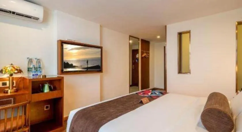 Bed in James Joyce Coffetel Guilin Railway Station Xiangbi Mountain Liangjiang Sihu Wharf