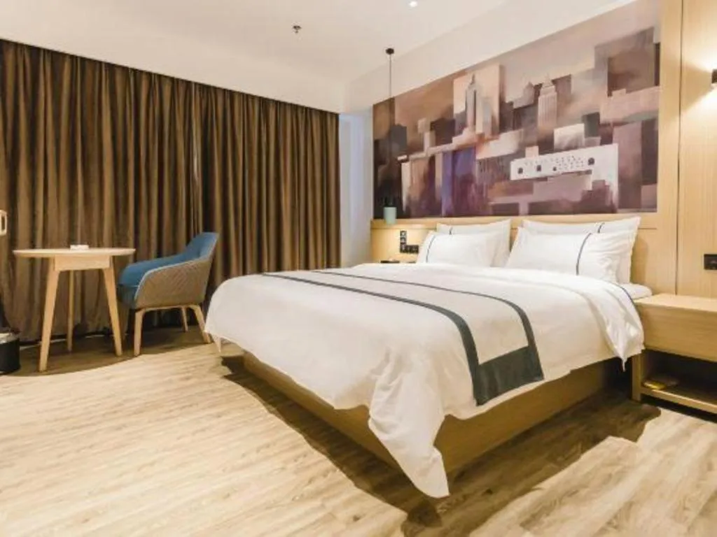 Bed in City Comfort Inn Foshan Sanshui Datang