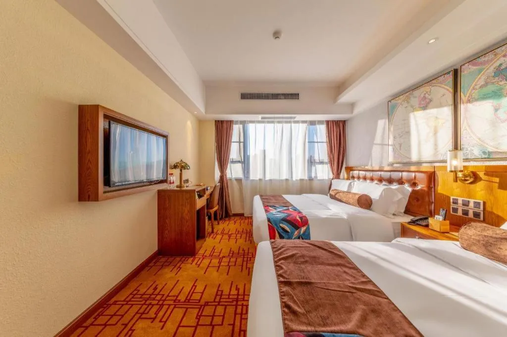 Bed in James Joyce Coffetel Kunming Railway Station Huancheng Nan Road Metro Station