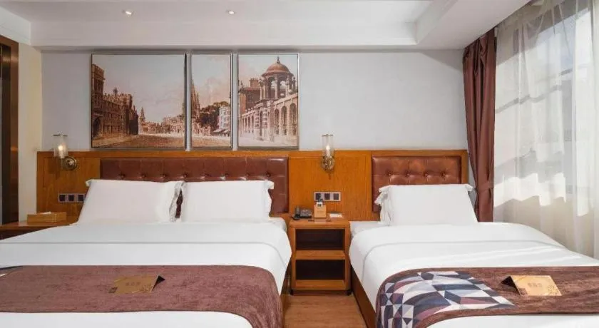 Bed in James Joyce Coffetel Kunming Railway Station Huancheng Nan Road Metro Station