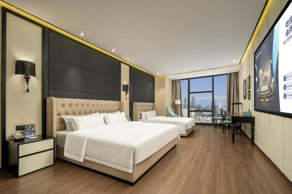 Bed in Xana Hotelle Nanchang Gaoxin Avenue Juren International
