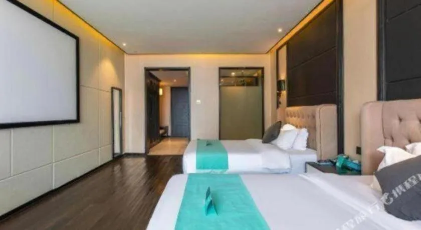 Bed in Xana Hotelle Nanchang Gaoxin Avenue Juren International