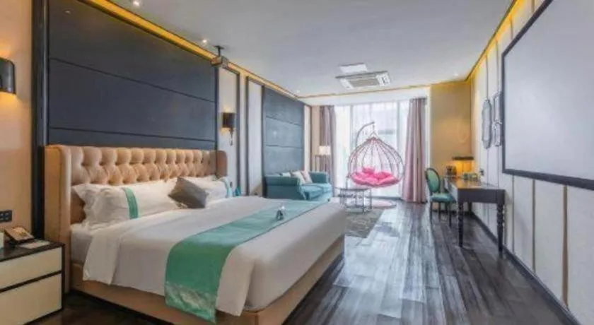 Bed in Xana Hotelle Nanchang Gaoxin Avenue Juren International