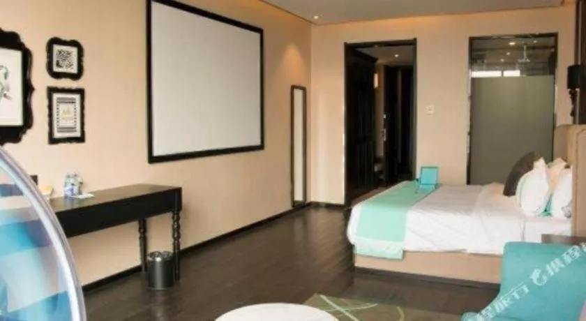 Bed in Xana Hotelle Nanchang Gaoxin Avenue Juren International