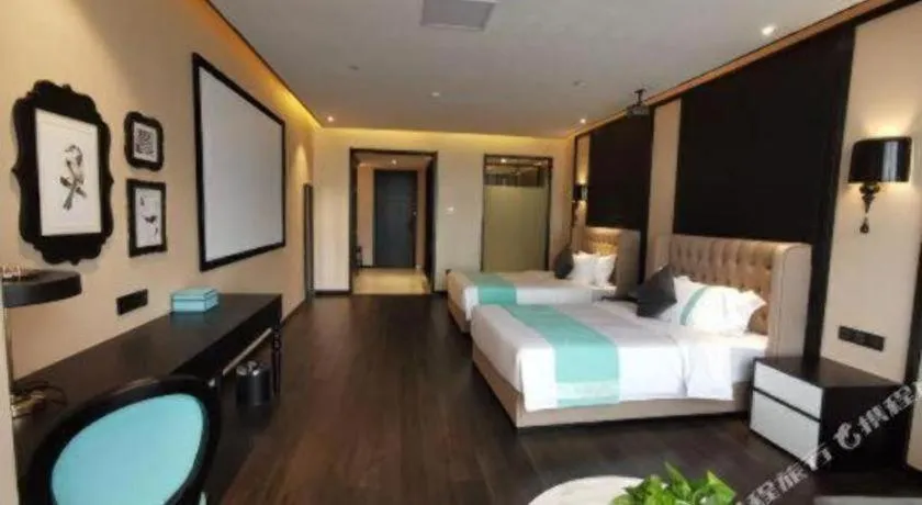 Bed in Xana Hotelle Nanchang Gaoxin Avenue Juren International