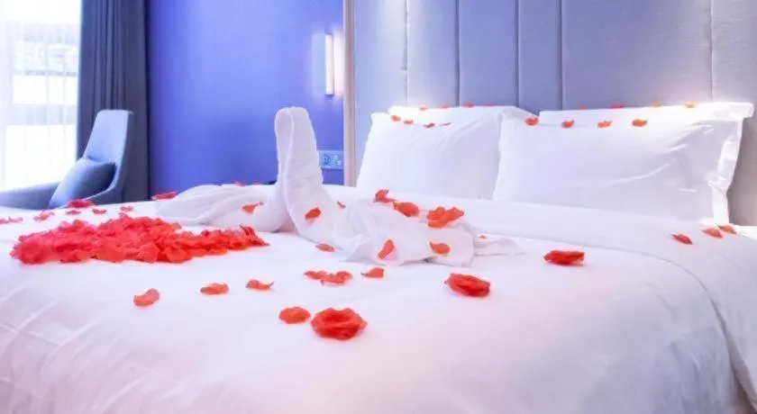 Bed in Lavande Hotel Nanchang High Tech Aixihu