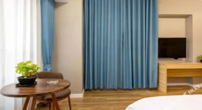 Bed in PAI Hotel Xi'an Kunming Road Hancheng South Road Metro Station