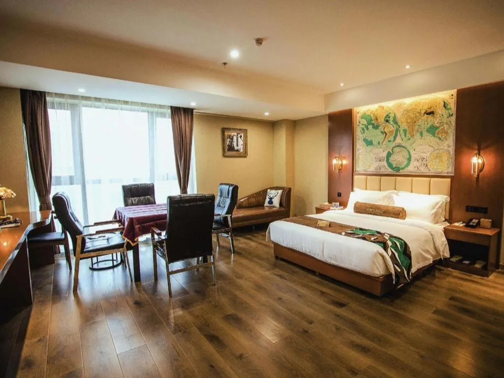 Bed in James Joyce Coffetel Xinyang Municipal Government Railway Station