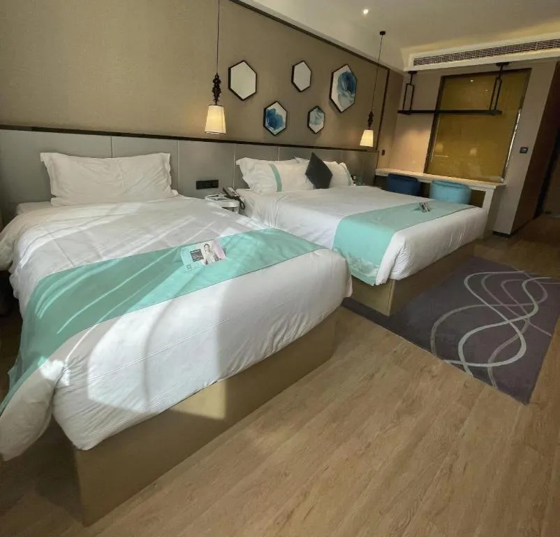 Bed in Xana Lite Hotelle Yan'an Baota Mountain