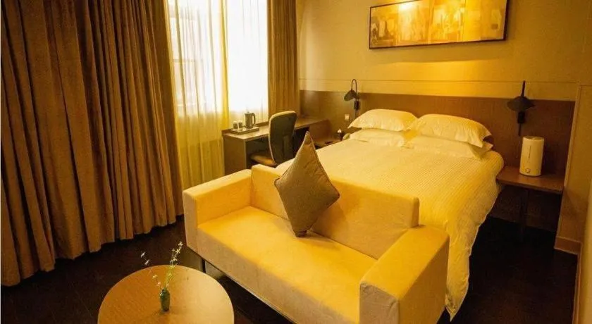 Bed in Jinjiang Inn Select Shihezi East Ring Road