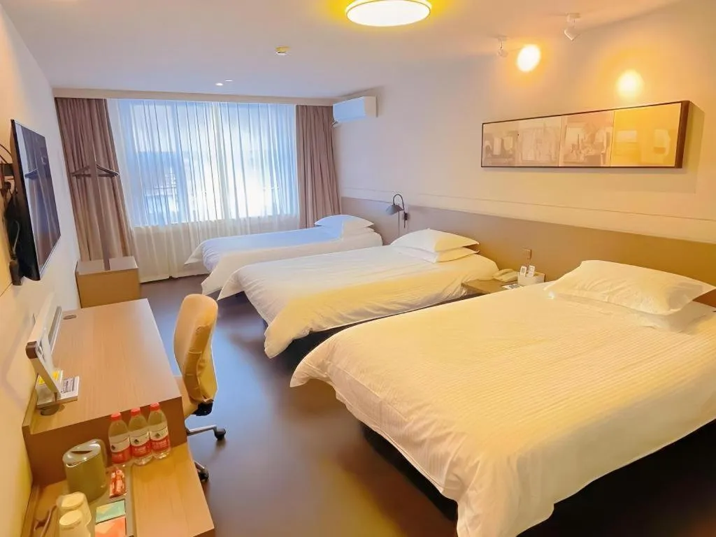 Bed in Jinjiang Inn Select Shihezi East Ring Road