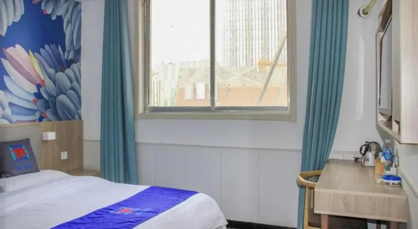 Bed in Pai Hotel Xuzhou Railway Station