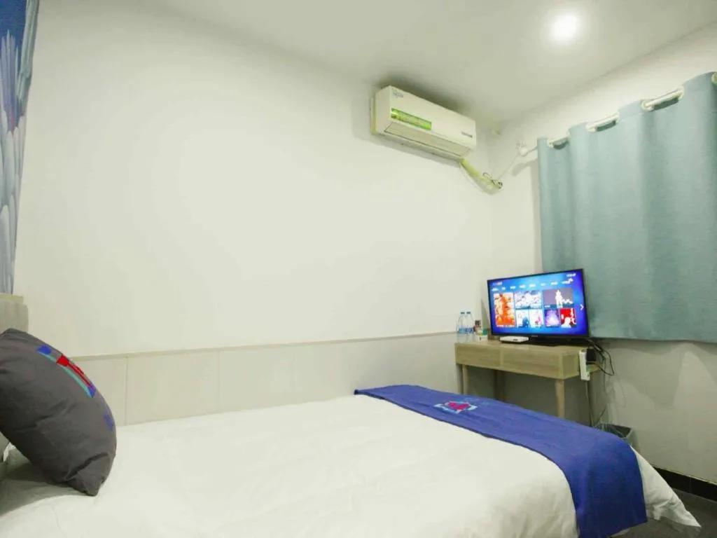 Bed in Pai Hotel Xuzhou Railway Station