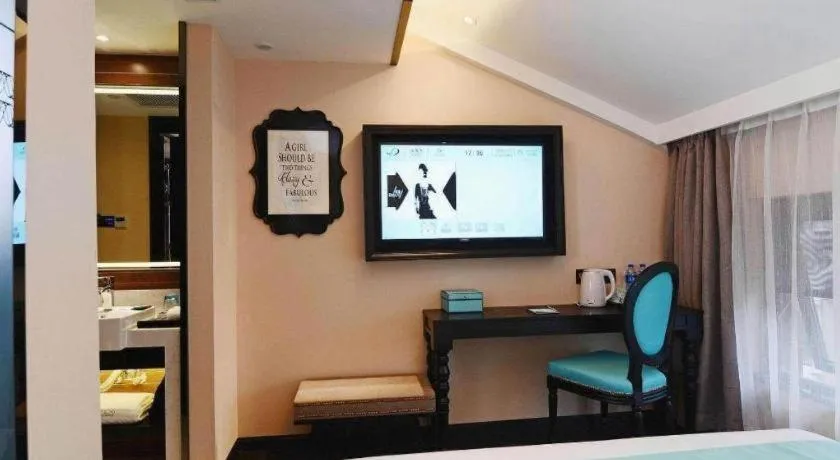 Bed in Xana Hotelle Xi'an Zhonglou, Huimin Street Metro Station