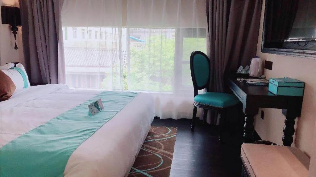 Bed in Xana Hotelle Xi'an Zhonglou, Huimin Street Metro Station