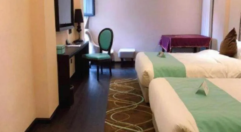 Bed in Xana Hotelle Xi'an Zhonglou, Huimin Street Metro Station