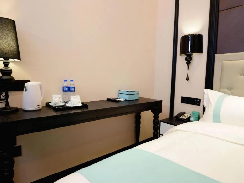 Bed in Xana Hotelle Xi'an Zhonglou, Huimin Street Metro Station