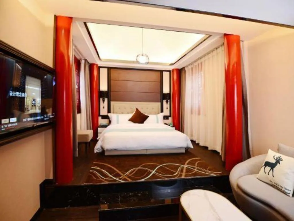 Bed in Xana Hotelle Xi'an Zhonglou, Huimin Street Metro Station