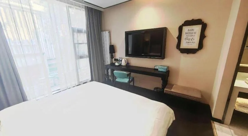 Bed in Xana Hotelle Xi'an Zhonglou, Huimin Street Metro Station