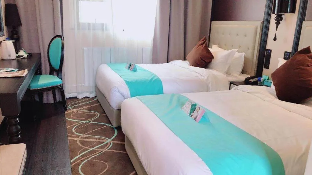 Bed in Xana Hotelle Xi'an Zhonglou, Huimin Street Metro Station