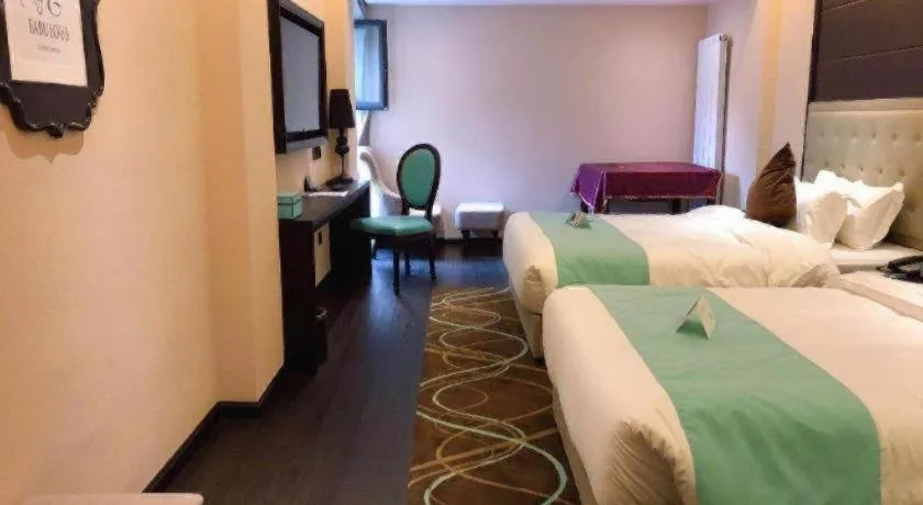 Bed in Xana Hotelle Xi'an Zhonglou, Huimin Street Metro Station