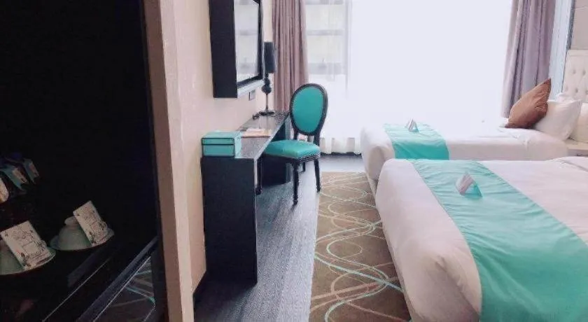 Bed in Xana Hotelle Xi'an Zhonglou, Huimin Street Metro Station