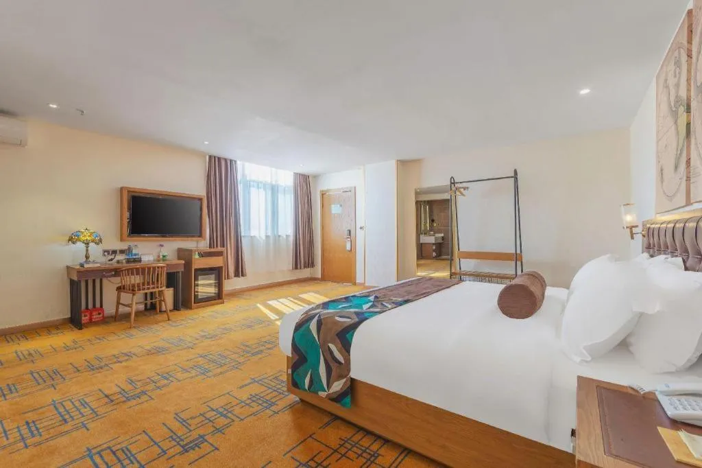 Bed in James Joyce Coffetel Lijiang Ancient City Dashuiche