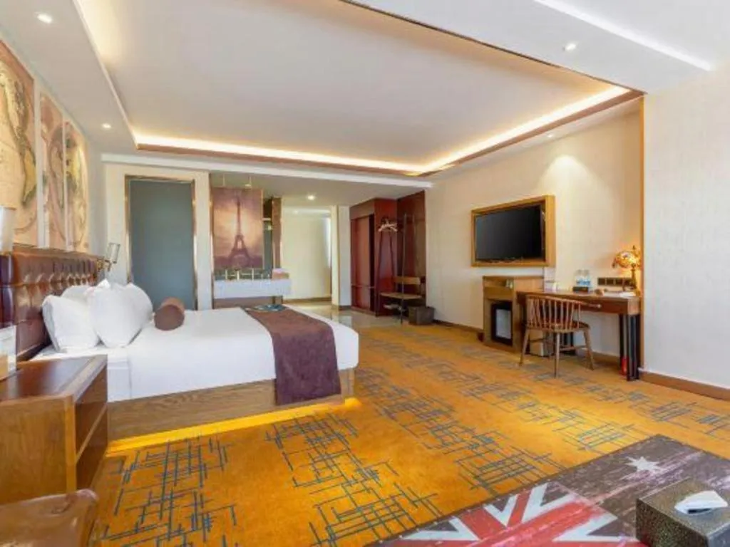 Bed in James Joyce Coffetel Lijiang Ancient City Dashuiche