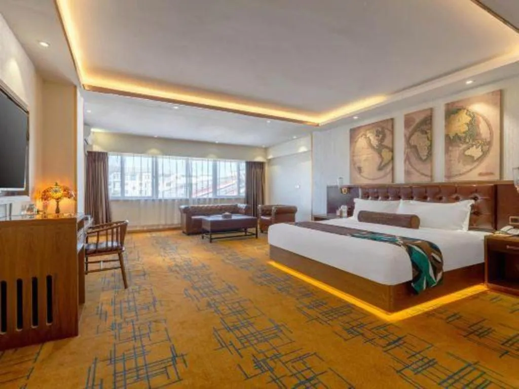 Bed in James Joyce Coffetel Lijiang Ancient City Dashuiche