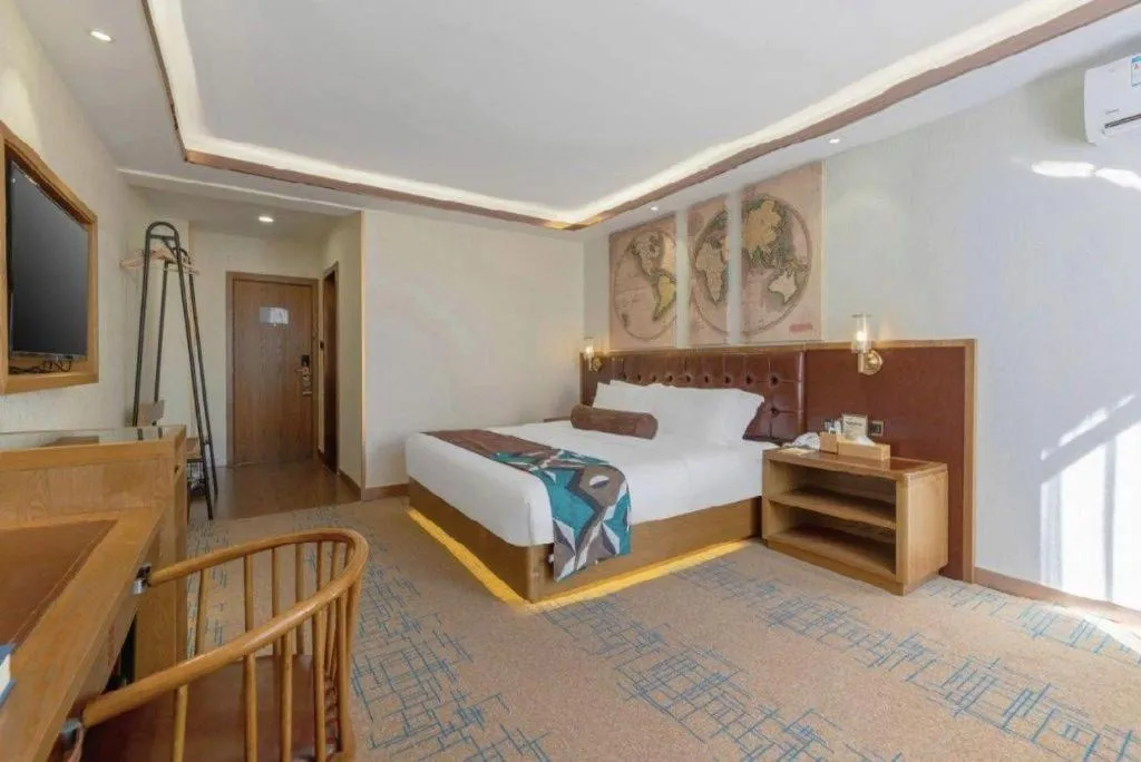 Bed in James Joyce Coffetel Lijiang Ancient City Dashuiche