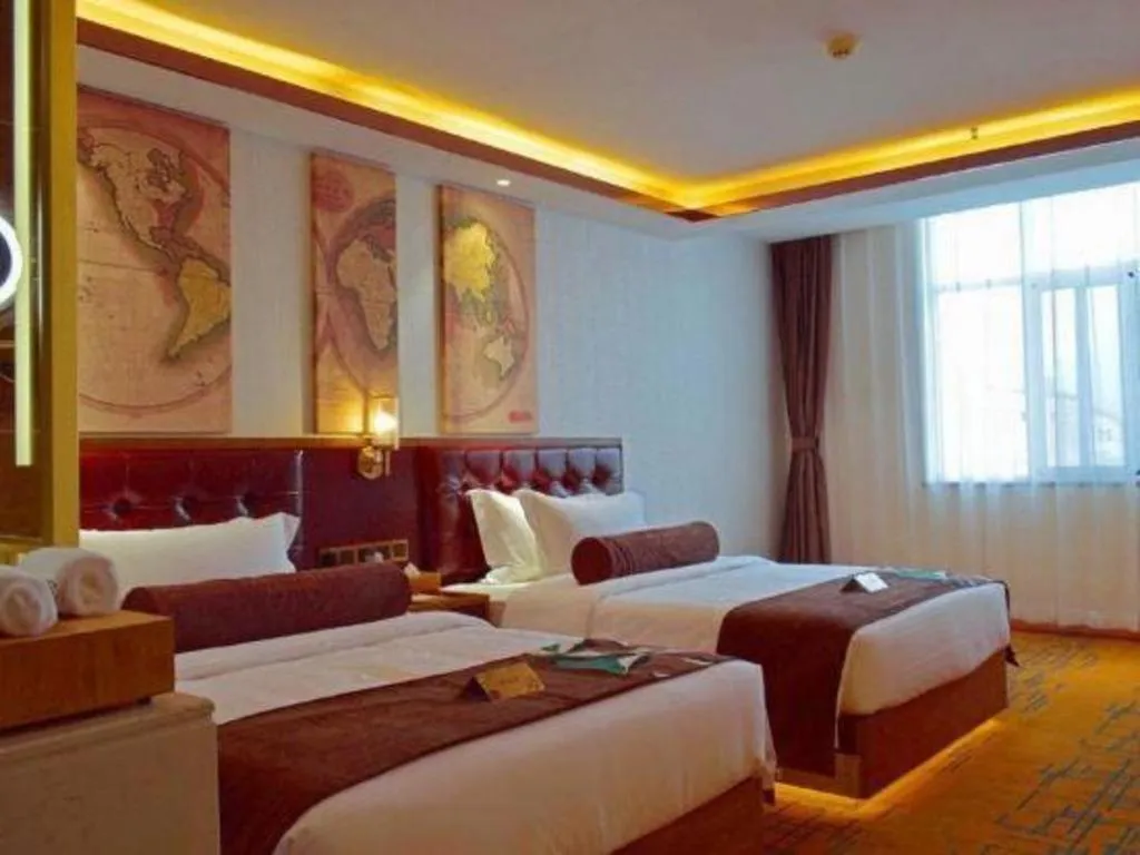 Bed in James Joyce Coffetel Lijiang Ancient City Dashuiche