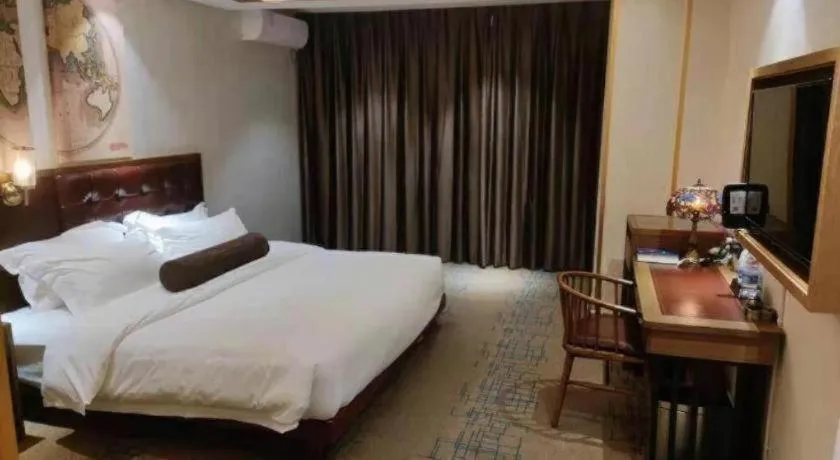 Bed in James Joyce Coffetel Lijiang Ancient City Dashuiche